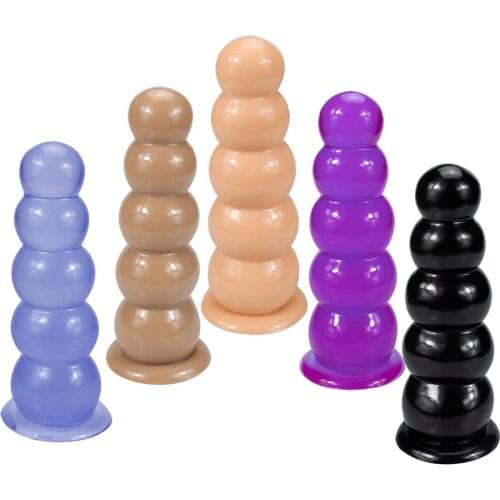 Suction cup big dildo anal balls butt plug, Huge anal plug sex toys for woman man adult products sex shop prostate massager