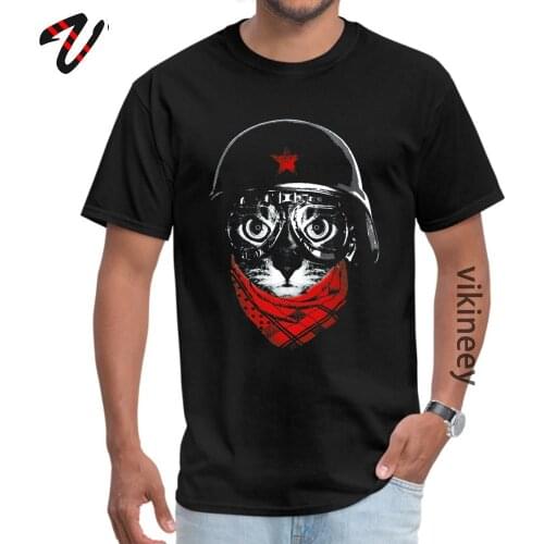 Pure Cotton Mens Eminem Sleeve Pilot Cat Top T-shirts Casual Tops Shirts 2019 New Design O-Neck T Shirt Wholesale