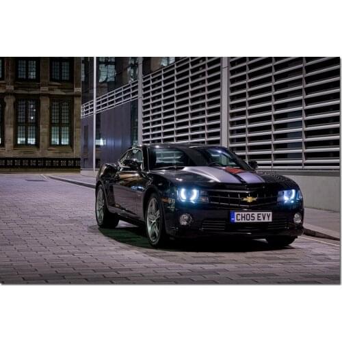 Chevrolet Camaro RS Supercar Poster Canvas Paintings Wall Art Pictures Prints for Living Room Home Decor