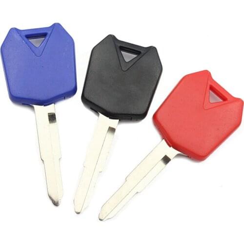 Can Ioaded With Chips 1 Blank Motorcycle Key Cut Blade For Kawasaki NINJA ZX12R ZX-12R ZX-10R ZX10R ZX6R 2005-2011
