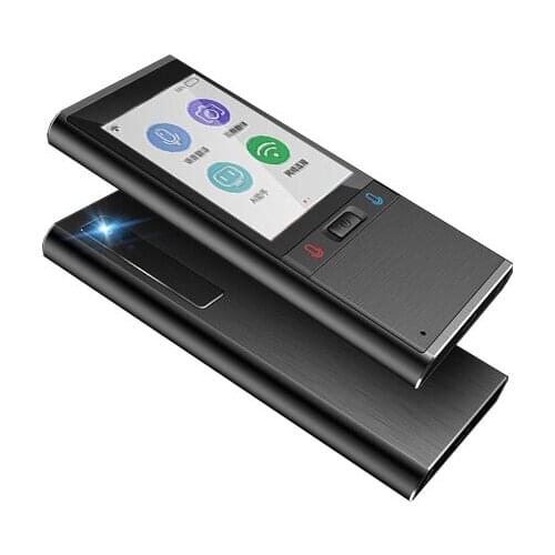 Mini Portable Voice Translator Camera Translating Support 106 Languages Smart T9 Translator
