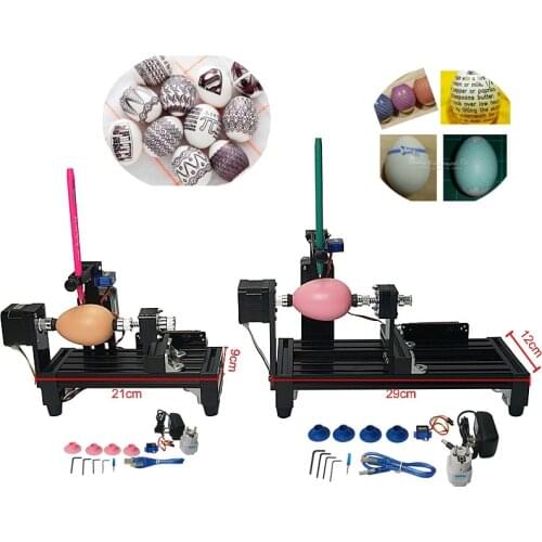 LY Normal size eggdraw eggbot Egg drawing robot draw machine Spheres drawing on egg and ball for education children 220V / 110V