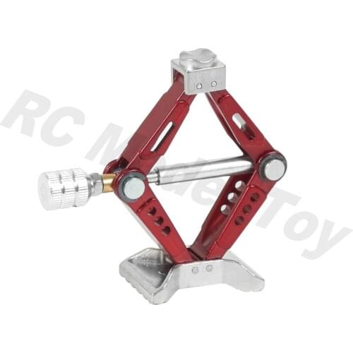 1Pcs Metal Mini Scissor Jack Adjustable Tool for 1:10 RC Crawler Car Traxxas TRX4 Axial SCX10 90046 D90 D110 Tamiya CC01