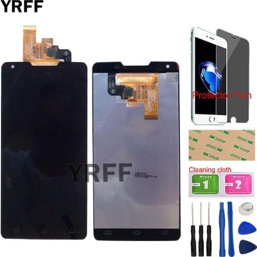 Mobile LCD Display Digitizer For Philips W6610 W6618 Touch Screen Sensor LCD Display Completely Assembly Tools Protector Film