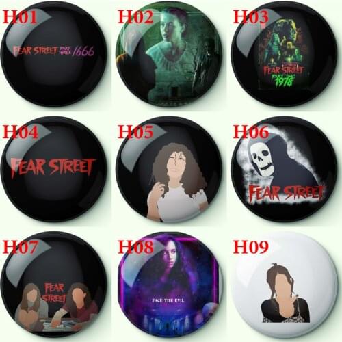 Fear Street Part 3 Soft Enamel Pin Brooch Creative Collar Cute Funny Lapel Pin Metal Jewelry Badge Decor Clothes Hat Fashion