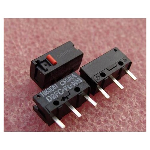 NEW switch D2FC-FL-NH D2FCFLNH D2FC-FL 0.74N mouse Micro switch Travel switch DIP3 20pcs/lot