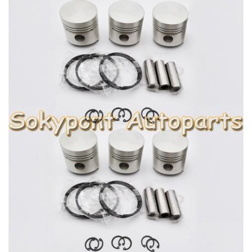 New STD S6A2 Cylinder Piston And Piston Ring 32517-91200 Kit For Mit-subishi MIT Excavator Engine