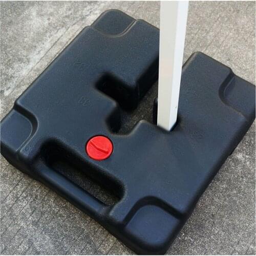 Portable Umbrella Base Water Filled Stand Market Patio Outdoor Heavy Duty Stable Umbrella Holder Filling Water Weight Bag