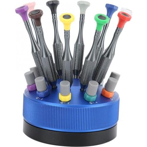 Professional Watches Strap Watchband Remover Screwdriver Durable Sturdy Watch Repairing Tool with Spare Head Base for Watchmaker