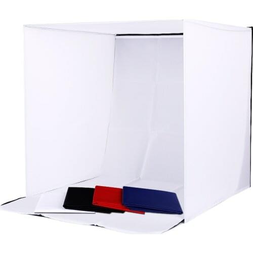 CY Profession Photo Studio soft box Shooting Tent Softbox Cube Box 60 x 60cm photo light tent+portable bag+ 4 Backdrops lightbox