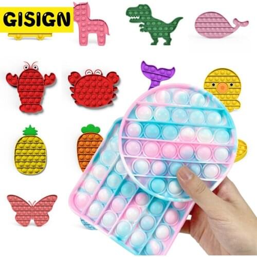 Push Bubble Fidget Sensory Toys Anti-stress Reliever Needs Anti Stress Antistress Pack Adult Autism Special For Adult Child Toys
