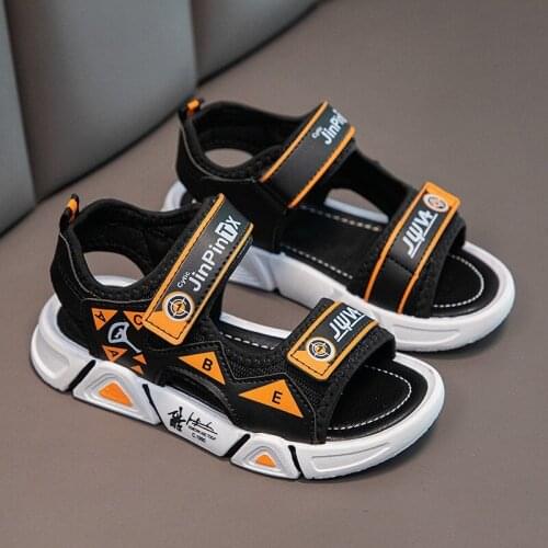 2021 Infant Summer baby sandals for girls boys soft bottom cloth children shoes fashion little kids beach sandals toddler shoes