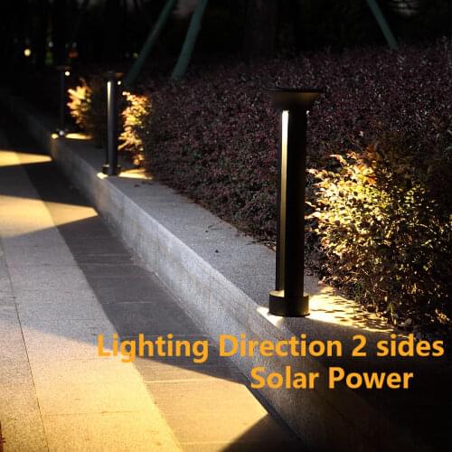 Modern Outdoor Solar Lights LED Garden Light Waterproof Aluminum Street Lamp 3W/10W Lawn Landscape Lighting 200-240V high power