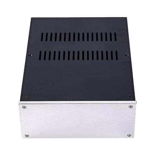 WA171/Aluminum non-porous chassis Tube amplifier/Amplifier audio/Power supply/Decoding/Post amplifier case(W223*H92*D308)