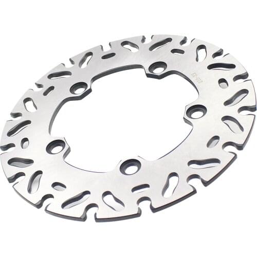 Motorcycle Silver Stainless Steel Rear Brake Disc Rotor For YAMAHA YZF-R6 2003-2014 YZF-R1 2004-2012