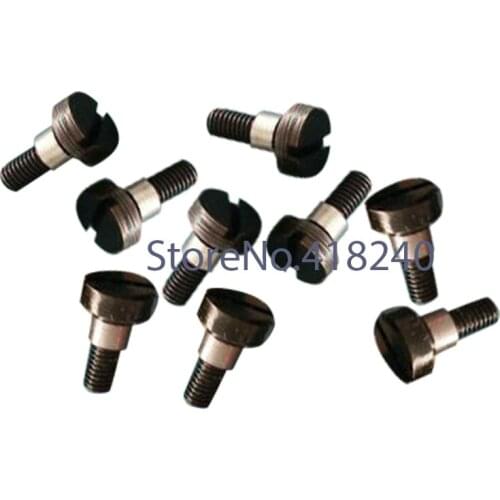 Embroidery Machine Parts Small Whilte Wheel Round M3 M4 Slotted Screw