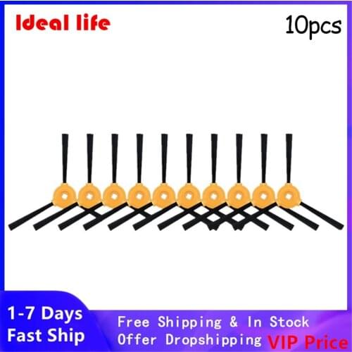 10x Side Brush For Yeedi K650 Robotic Vacuum Cleaner Brush Replacement Home Swepper Dirt Dust Debris Cleaning Brushes Replace
