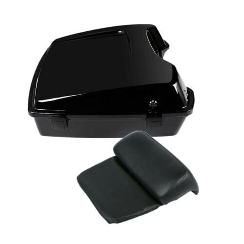 Motorcycle Razor Pack Trunk &Pad For Harley Tour Pak Touring Street Glide Electra Glide Road Glide Road King 1997-2013 2012