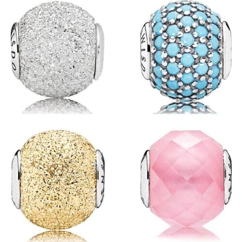 Sensitivity Wisdom With Cubic Zirconia Beads Fit Europe Essence COLLECTION Bracelet Bangle 925 Sterling Silver Charm Jewelry