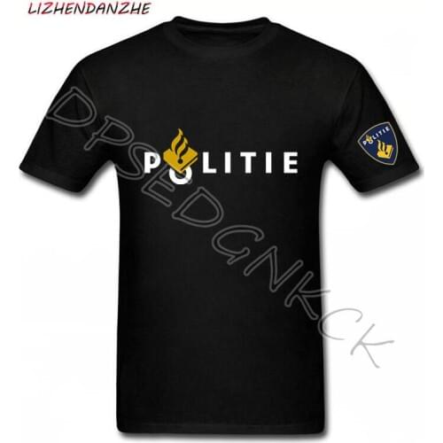 Netherlands Politie Police Special Swat Unit Force Men T Shirt Fashion Short Sleeve T-Shirt Tops tshirt Tees Short sleeve A87