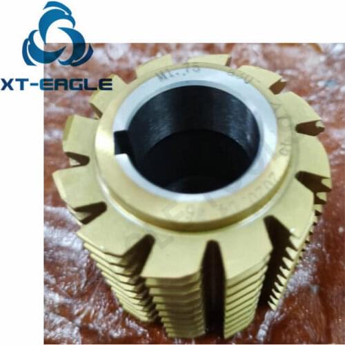 HSS Module M1.5 M1.75 Involute Spline Gear Hob Cutter PA30 degree 27mmhole