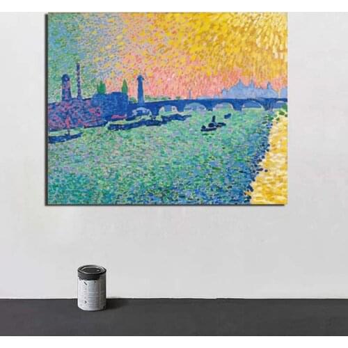 Andre Derain Bridge Wall Art Canvas Posters And Prints Canvas Painting Decorative Picture For Office Living Room Home Decoration