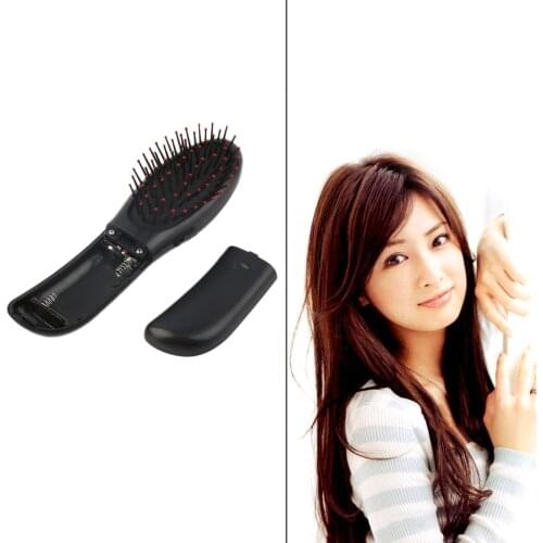 Portable Electric Head Hair Scalp Stress Relax Vibrating Massager Comb Brush Drop Shipping Wholesale