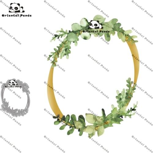 New Dies 2020 Camper Van Metal Twisted Wreath Dies diy Dies photo album cutting die Scg new Die for 2021 craft fall decor Flower