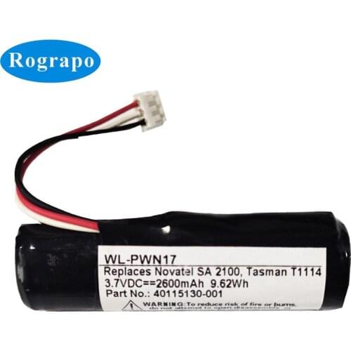 New 3.7V 2600mAh Replacement Battery For Novatel SA 2100 Tasman T1114 40115130-001 Acumulator