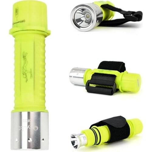 T6 Waterproof Super Bright Diving Submarine Underwater Torch Lamp Flashlight