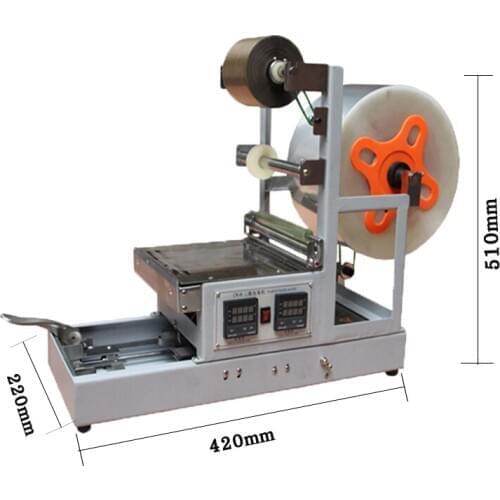 Three-dimensional Hot Film Packaging Machine CW-88/CW-88A Automatic Hot Film Machine Manual Cigarette Cosmetic Wrapping Machine