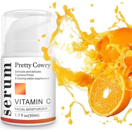 Vitamin C Moisturizing Face Cream Organic Wrinkles Moisturizer Whitening Anti Aging Hydration Skin Care Tool TSLM1 50g