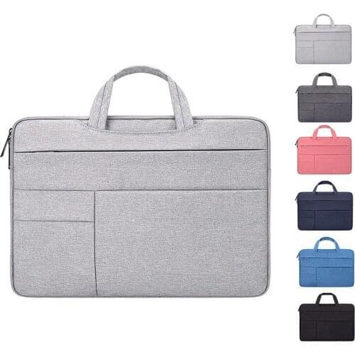 Waterproof Laptop Sleeve Case Bag For New Retina 12 13 14 15.6 inch Macbook Air Pro 13.3 15'' Cover For Xiaomi Notebook Handbag