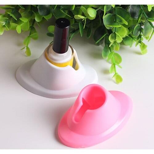 1pc Nail Art Polish Holder Manicure Nail Gel Polish Slanted Holder Nail Art Equipment Professional Stand Seat Tips Nail Art Tool