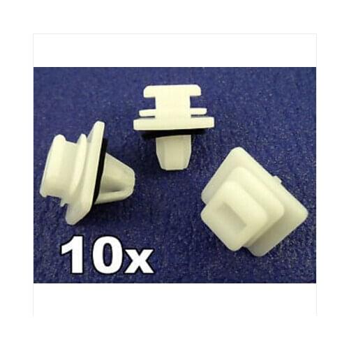10x For Honda CRV Plastic Clips for Tailgate / Rear Door Lower Trim Moulding Clips