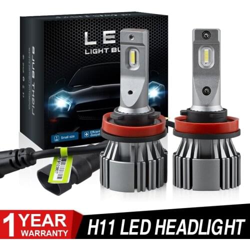 H7 H1 H4 2pcs Mini Led Car Headlighht Bulb H3 H10 H11 9005 9006 Led Car Lamp 9012 880 Auto Fog Light 12V Bulb For Front Lights
