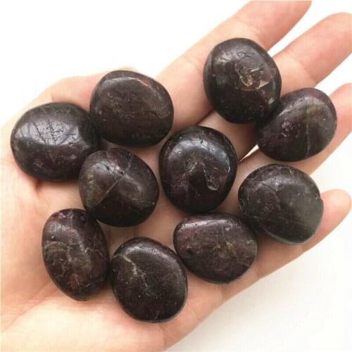 20-30mm 100g Natural Crystal Raw Rough Red Garnet Gemstone Rare Reiki Stone Specimen Natural Quartz Crystals