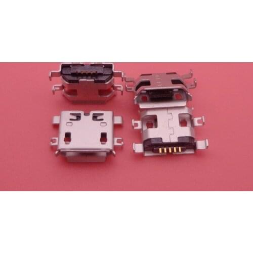 300pcs/lot Micro USB Connector 5Pin,usb charging Port socket jack female For Huawei Y300 Y220-T10 Y220T C8812 U960S