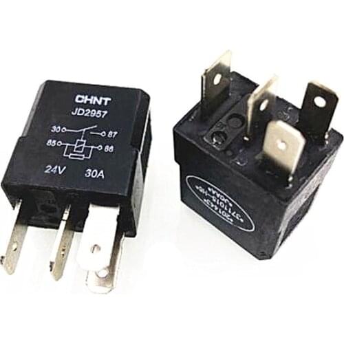 HOT NEW relay JD2957 24VDC DC24V 24V 30A 4PIN auto relay