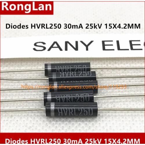[BELLA] high voltage high voltage diodes HVRL250 30mA 25kV high voltage silicon stack--50pcs/lot