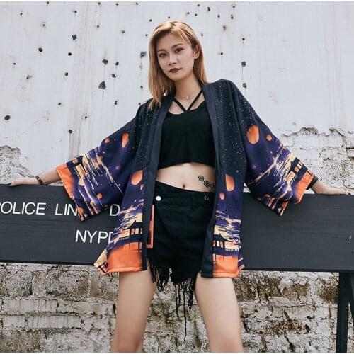 Haori Harakuju Samurai Japanese Kimono Yukata Men Women Anime Kimono Cardigan Traditional Japanese Clothing Asian Clothes 10474