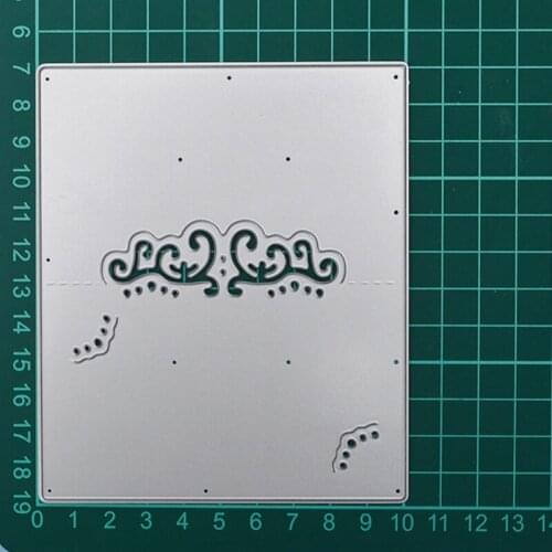 Metal Cutting Dies For Scrapbooking Embossing Die lace etched frame Cut Dies DIY Paper Cards Craft Stencils
