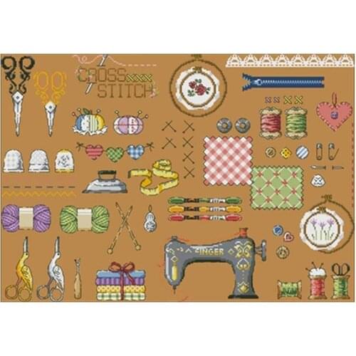 Sewing crafts pattern Counted Cross Stitch 11CT 14CT DIY Chinese Cross Stitch Kits Embroidery Needlework Sets