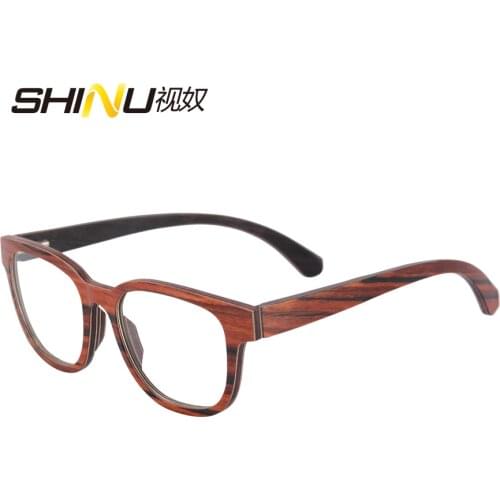 New optical frame men wood eyeglasses new design myopic eye glasses free shipping 138