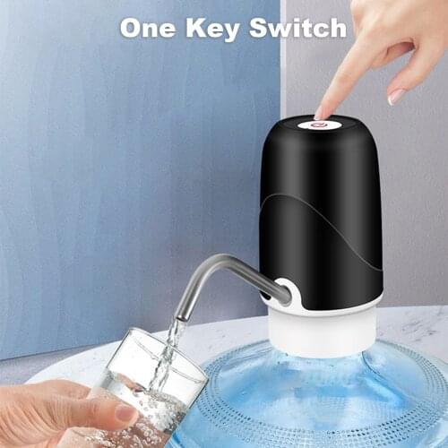 Water Bottle Pump 19 Liters Water Dispenser USB Rechargeable Electric Water Pump Portable Automatic Drinking Pump Bottle