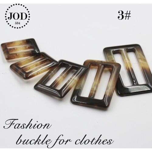 25/30/35/45/50mm Buckle for Clothes Scarf Adjust Buckle T-shirt Garment Accessories Knot Tri-glides Wire-formed Strap JODb