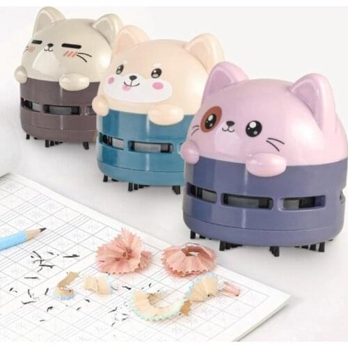 Cute Animal Car Keyboard Charging Dust Collector Small Handheld USB Desktop Vacuum Cleaner Computer Cleaning Supplies