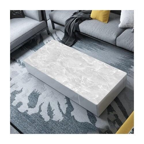 Nordic simple plain creative high-end marble coffee table table mat Soft material glass table cover Heat resistant table mat