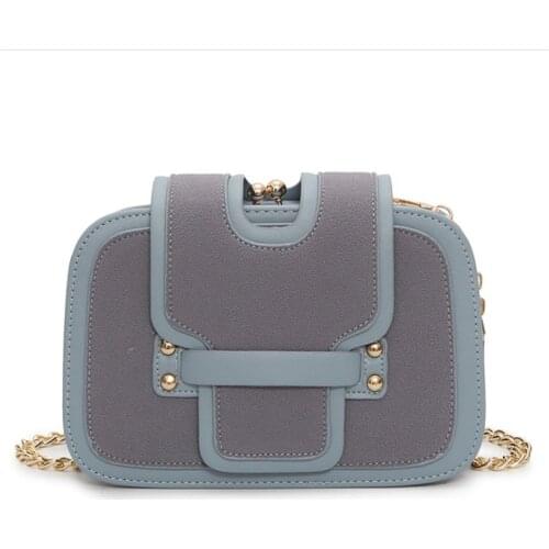 Fashion Multi-Layer Single Shoulder Small Square Bag Chain Bag Korean Version All Match Matches Messenger Bag