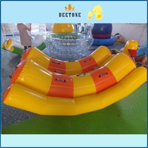 Funny inflatable teeter totter, inflatable teeter totter on water,inflatable pool float teeter totter for kids play
